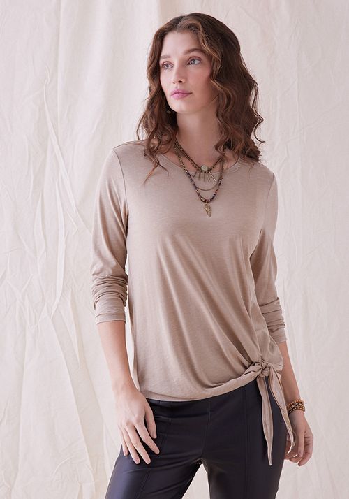 Polera Lazo En Borde