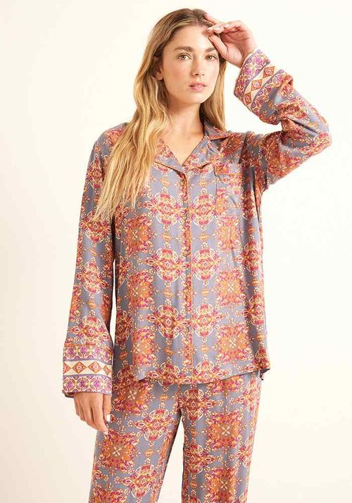 Pijama Estampado Diseño Etnico