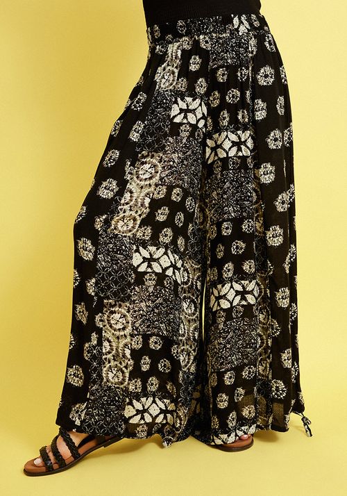 Pantalón con ancho tipo jogger