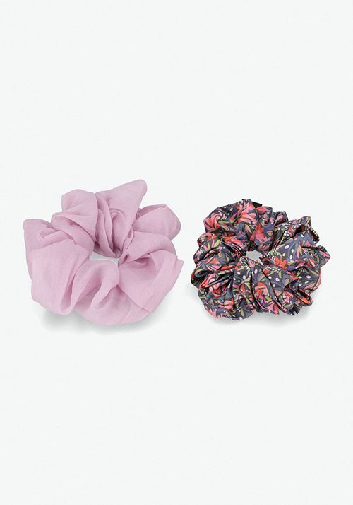 Cintillo-Pinche-Colet Pack Maxi Scrunchies 2 Piezas