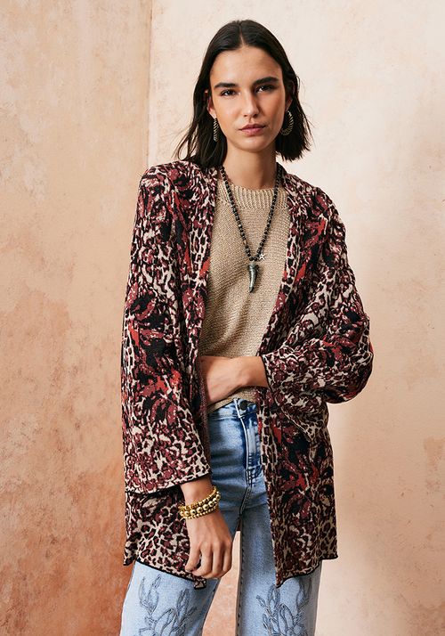 Chaleco Tejido En Jacquard