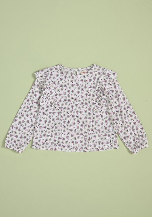 Polera Estampada Look Crepé