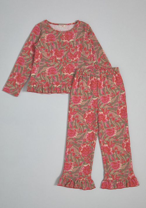 Pijama Pijama 2 Piezas Full Estampado Mix Con Mamá