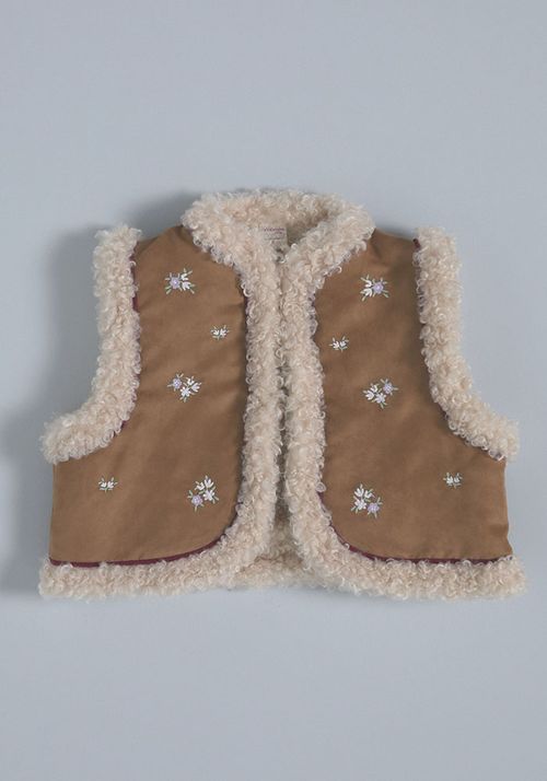 Chaqueta Sin Manga Fake Sweet