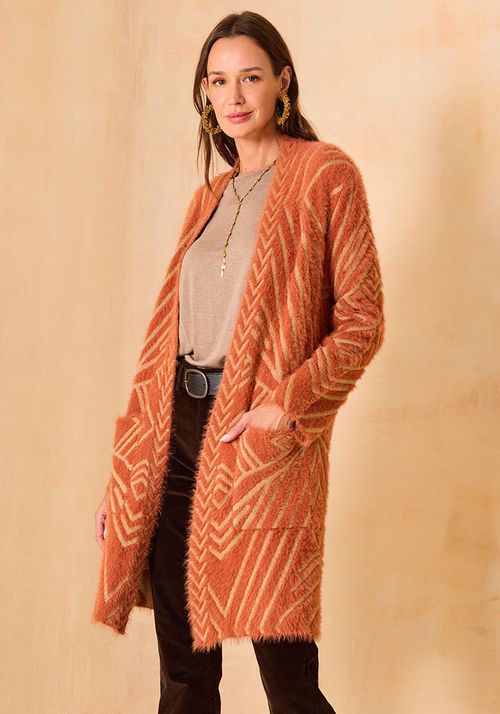 Chaleco Jacquard