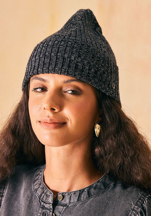 Gorro tejido melange