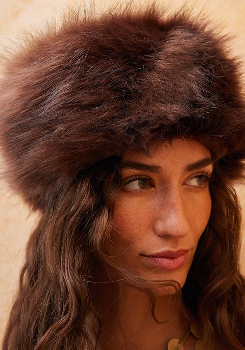 Gorro Peludo Melange