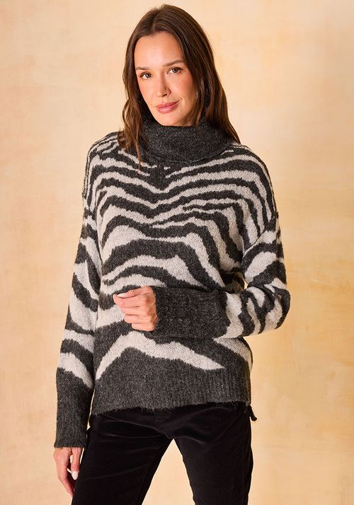 Sweater Animal Print