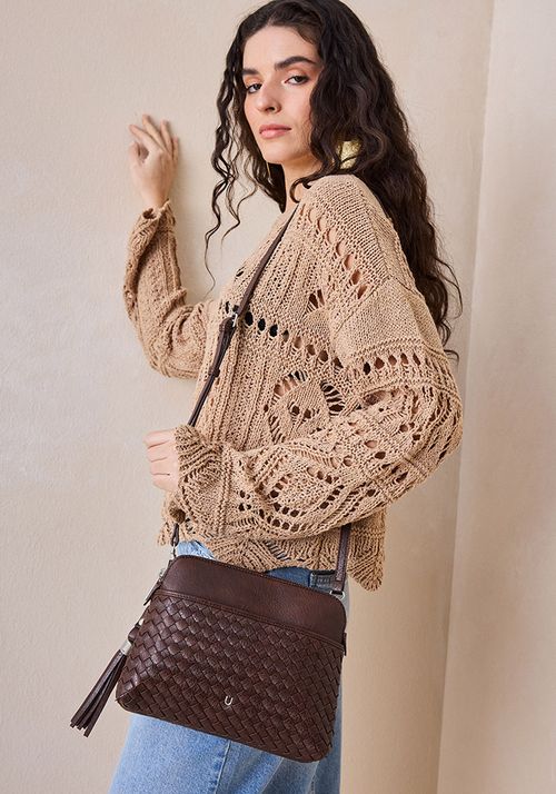 Cartera Bandolera Tejida