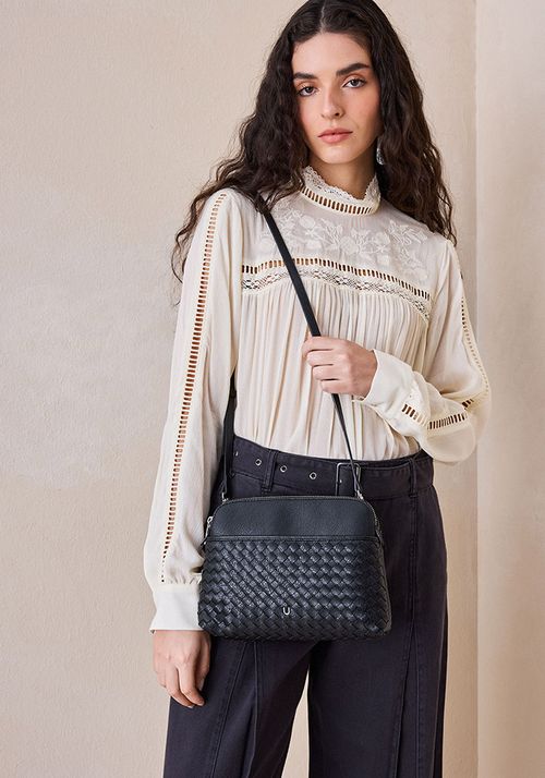 Cartera Bandolera Tejida