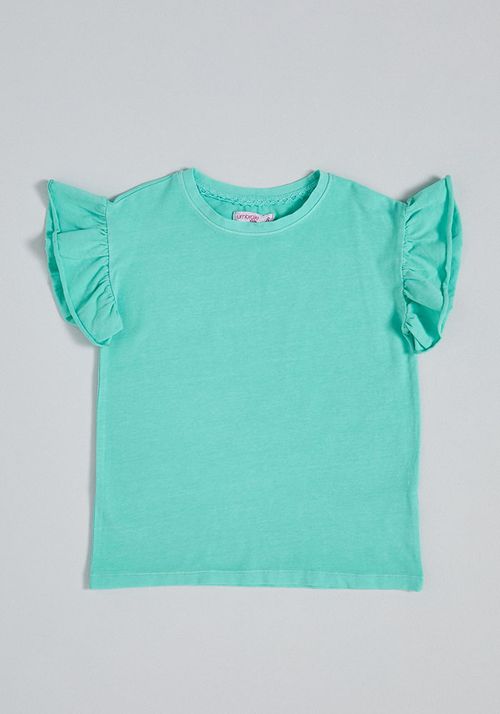 Polera garment dye efecto lavado