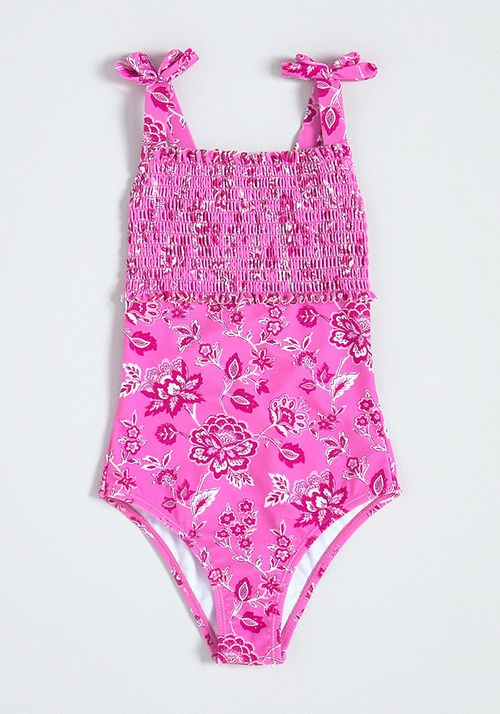 Traje de Baño Enterito Panal de Abeja