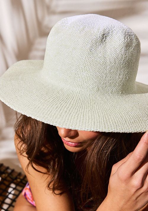 Sombrero Tejido Bocolor Degradado