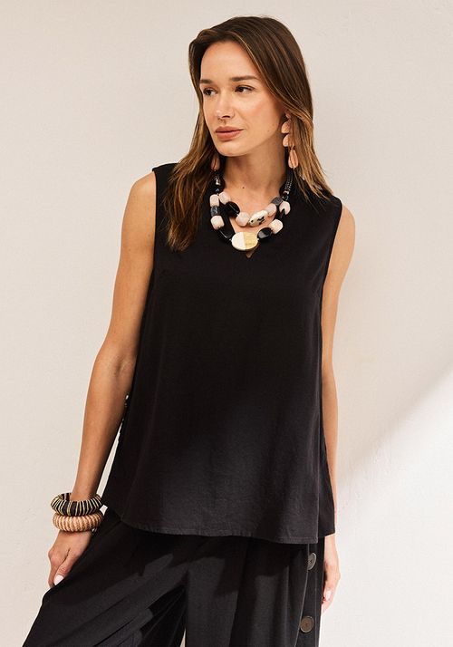 Blusa Abotonadura lateral