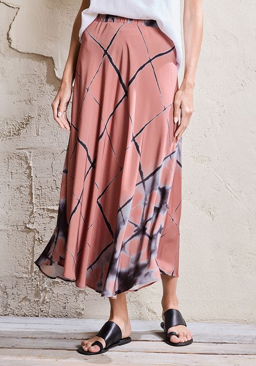 Falda Estampado Tie Dye