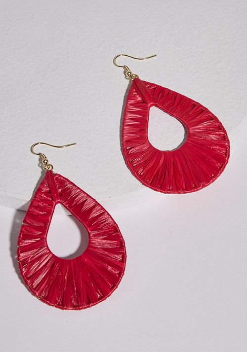 Aros colgantes embarrilados con cut out