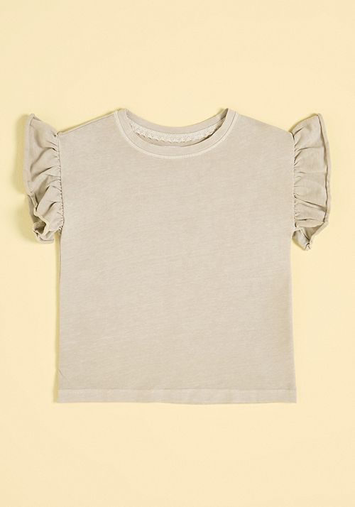 Polera garment dye efecto lavado