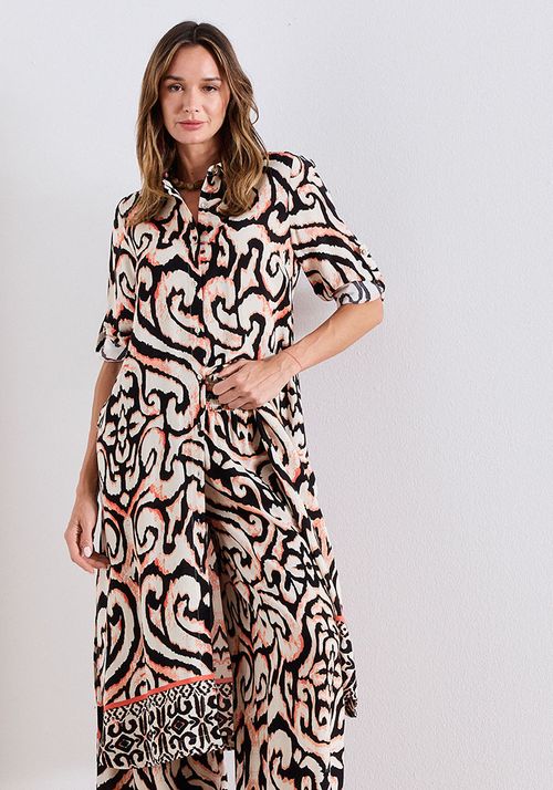 Blusa Estampado Étnico