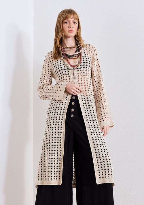 Chaleco Tipo Crochet