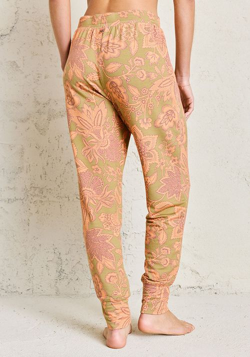 Pantalón Pijama Armalo Pantalón Estampado Por El Revés Jogger