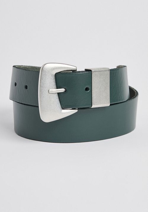 Cinturon negro cuero