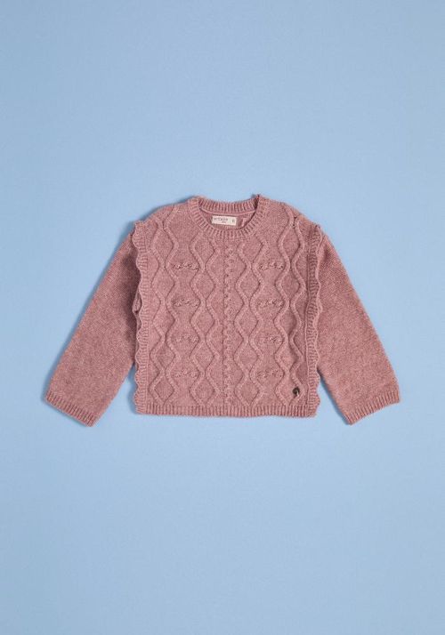 Chaleco Trenzas Suelto Lana