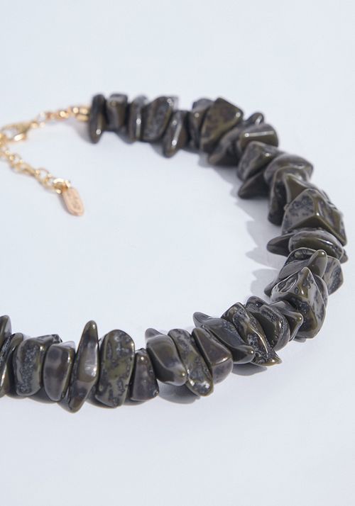 Collar Resina Piedras