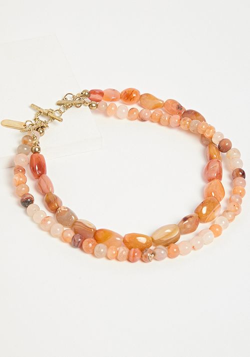 Collar de piedras naturales