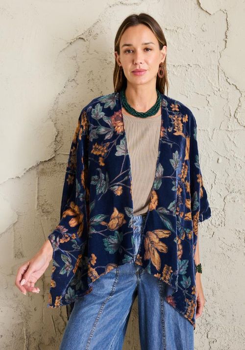 Kimono Tipo Terciopelo