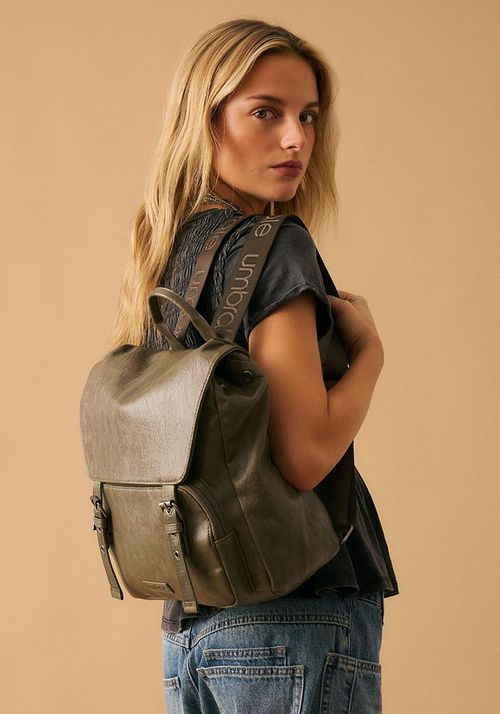 Mochila de ecocuero